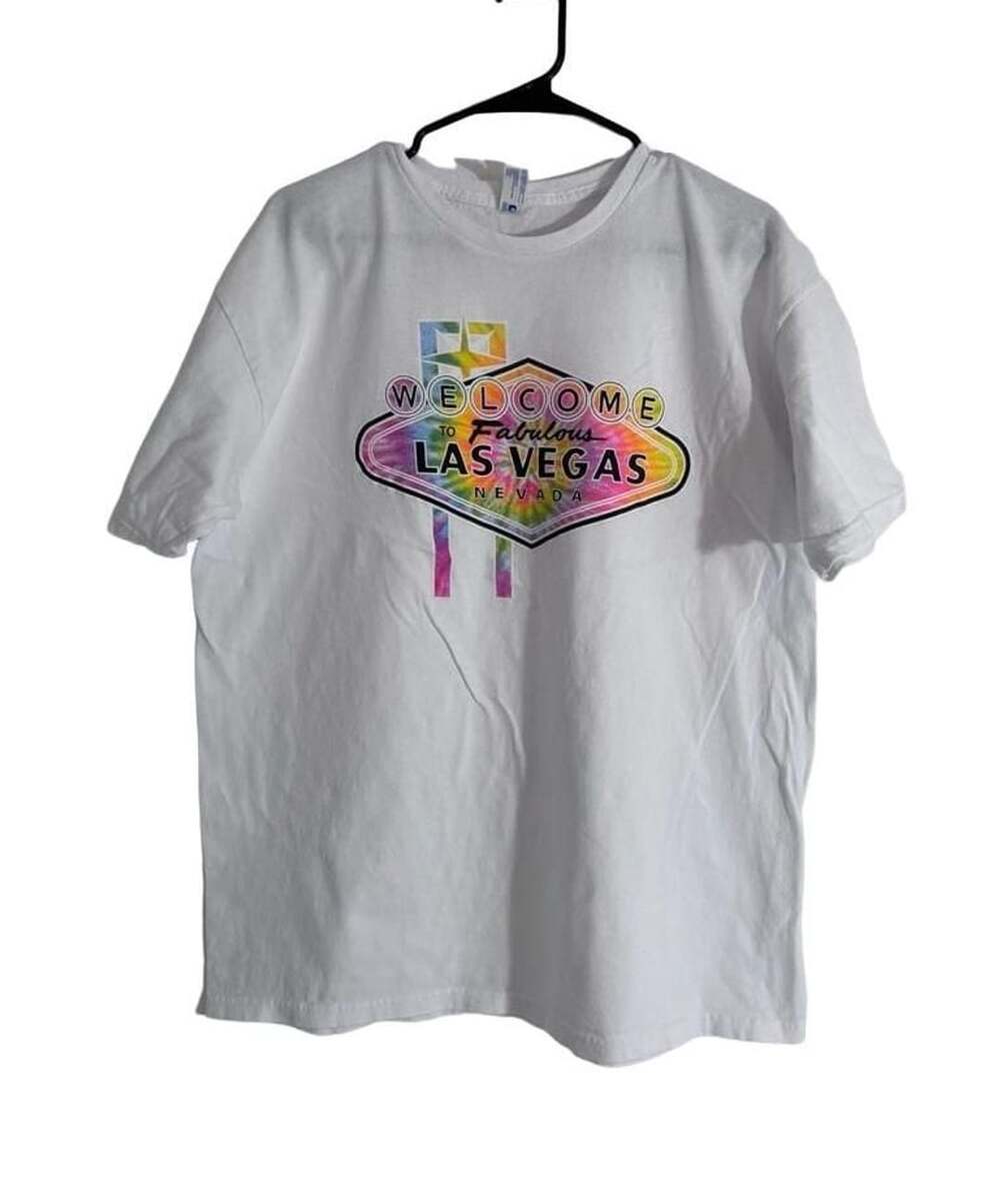 Yazbek Welcome To Fabulous Las Vegas Nevada White T-Shirt Size XL